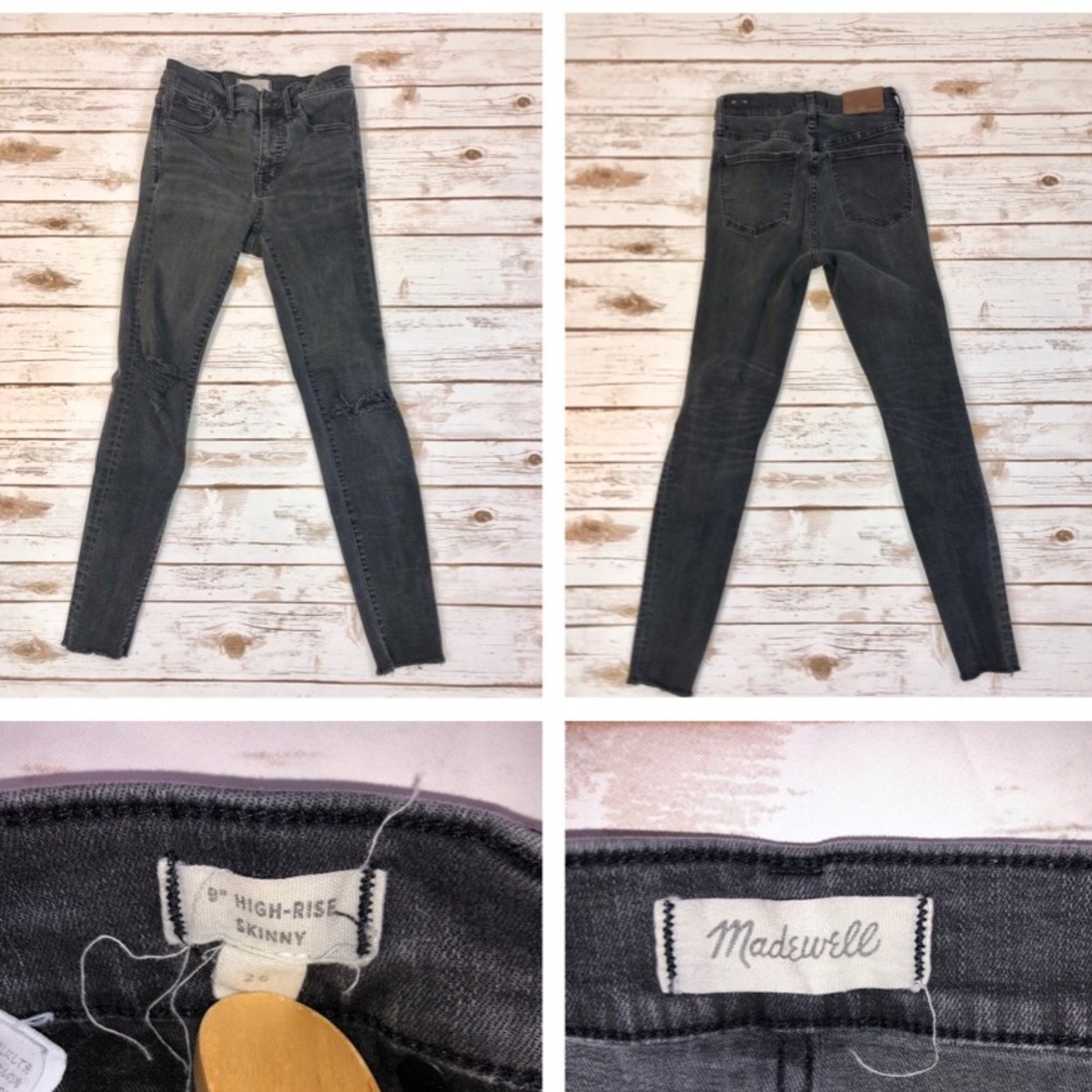 Madewell 9” high-rise skinny jeans